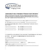 Medical Records Release Form