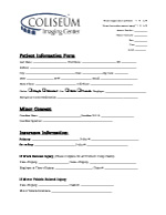 New Patient Paperwork
